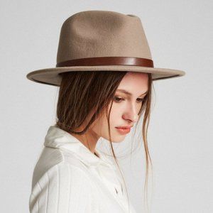 Brixton Messer Tan Felt Hat